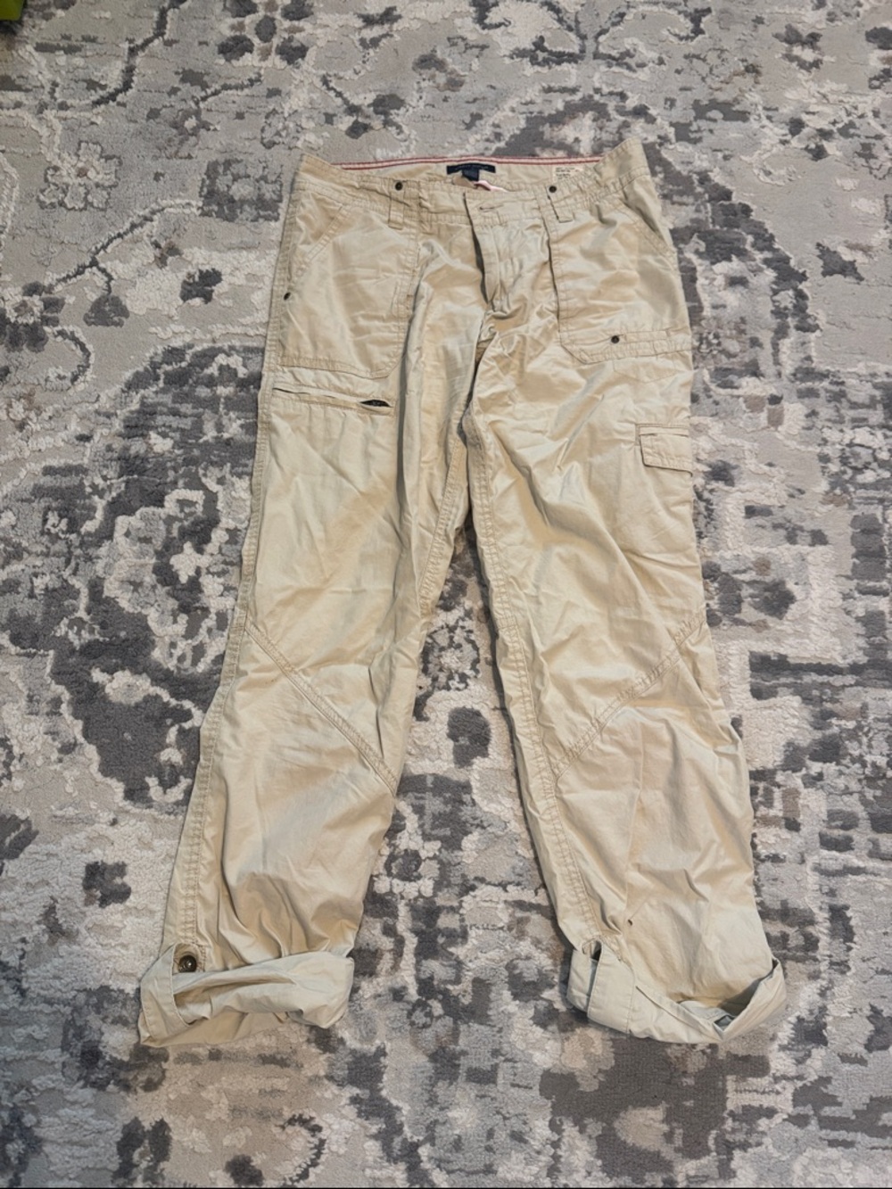 Tommy Hilfiger Lightweight Cargo Pants in Beige